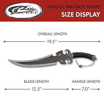 【370mm】ファンタジーナイフG 0745 Amazon | SZCO Supplies 19.5インチ ファンタジーグール 中世